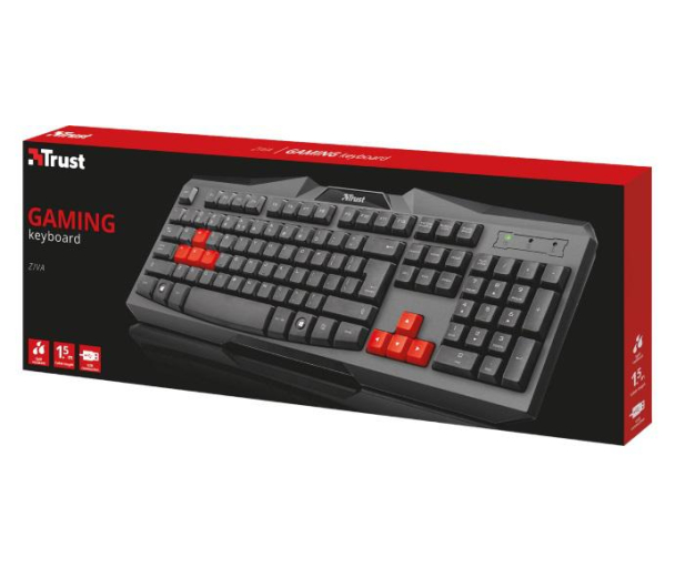 TRUST GXT 830 Gaming Keyboard (ZIVA) - 1389353 - zdjęcie 3